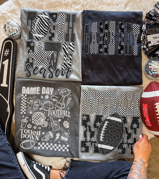 TouchDown Season Comfort Color Tee- Hometown Huddle