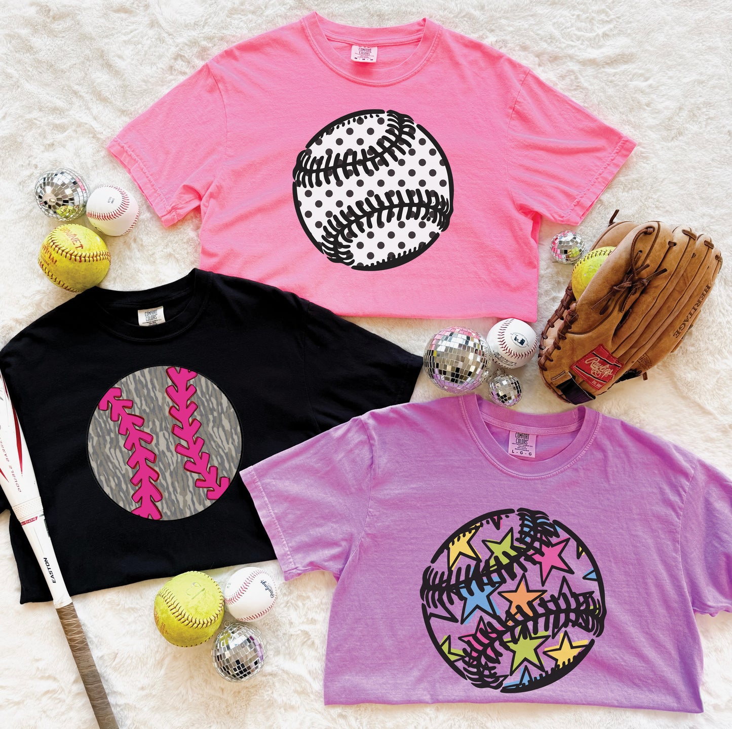 Ballpark Days Comfort Color Tees