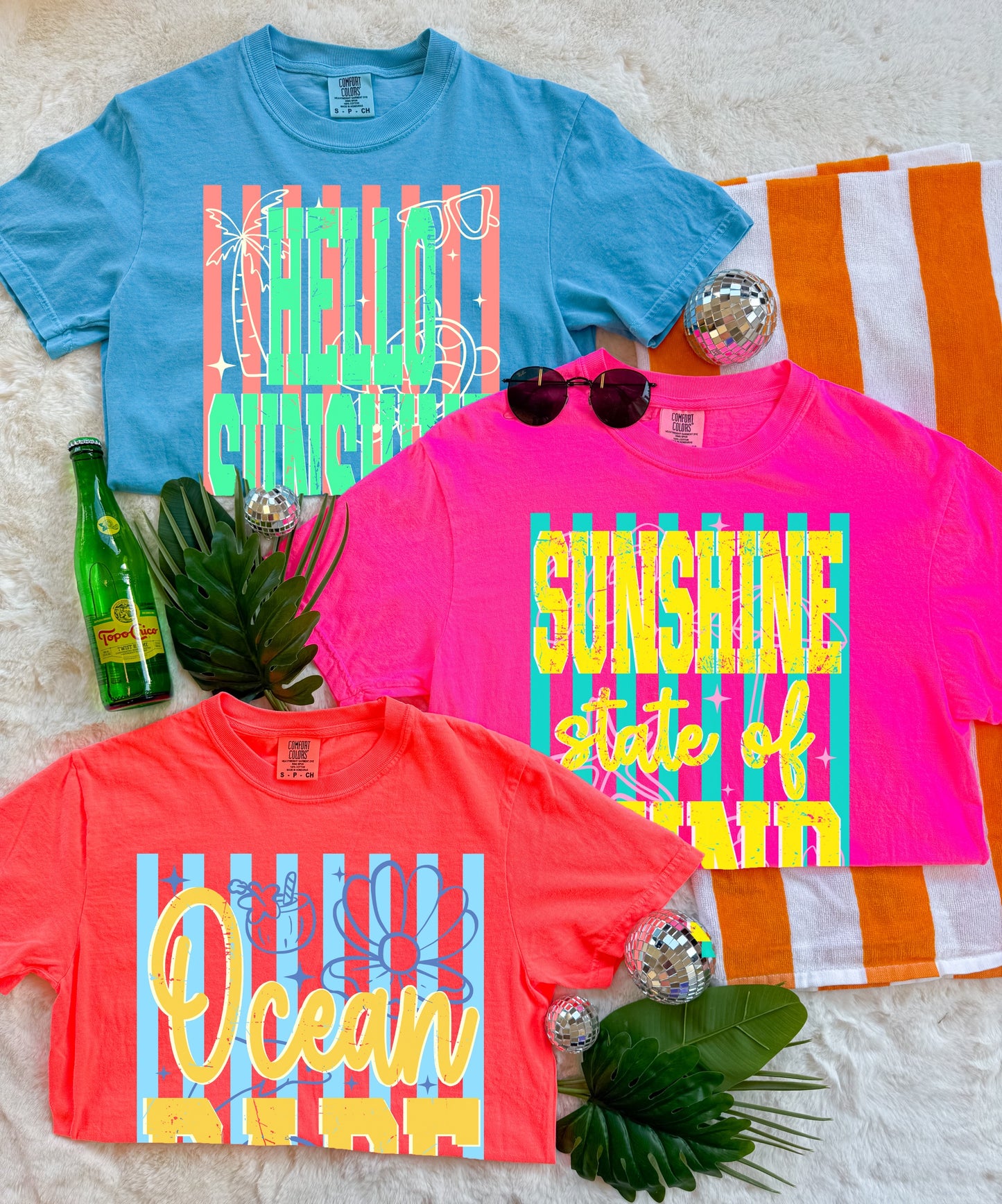 Summer Vibes Comfort Color Tees