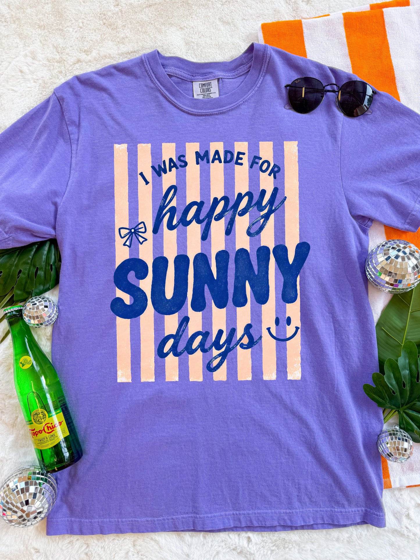 Happy Sunny Days Comfort Color Tee