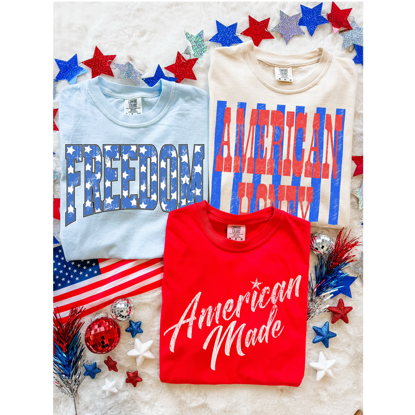Americana Comfort Color Tees