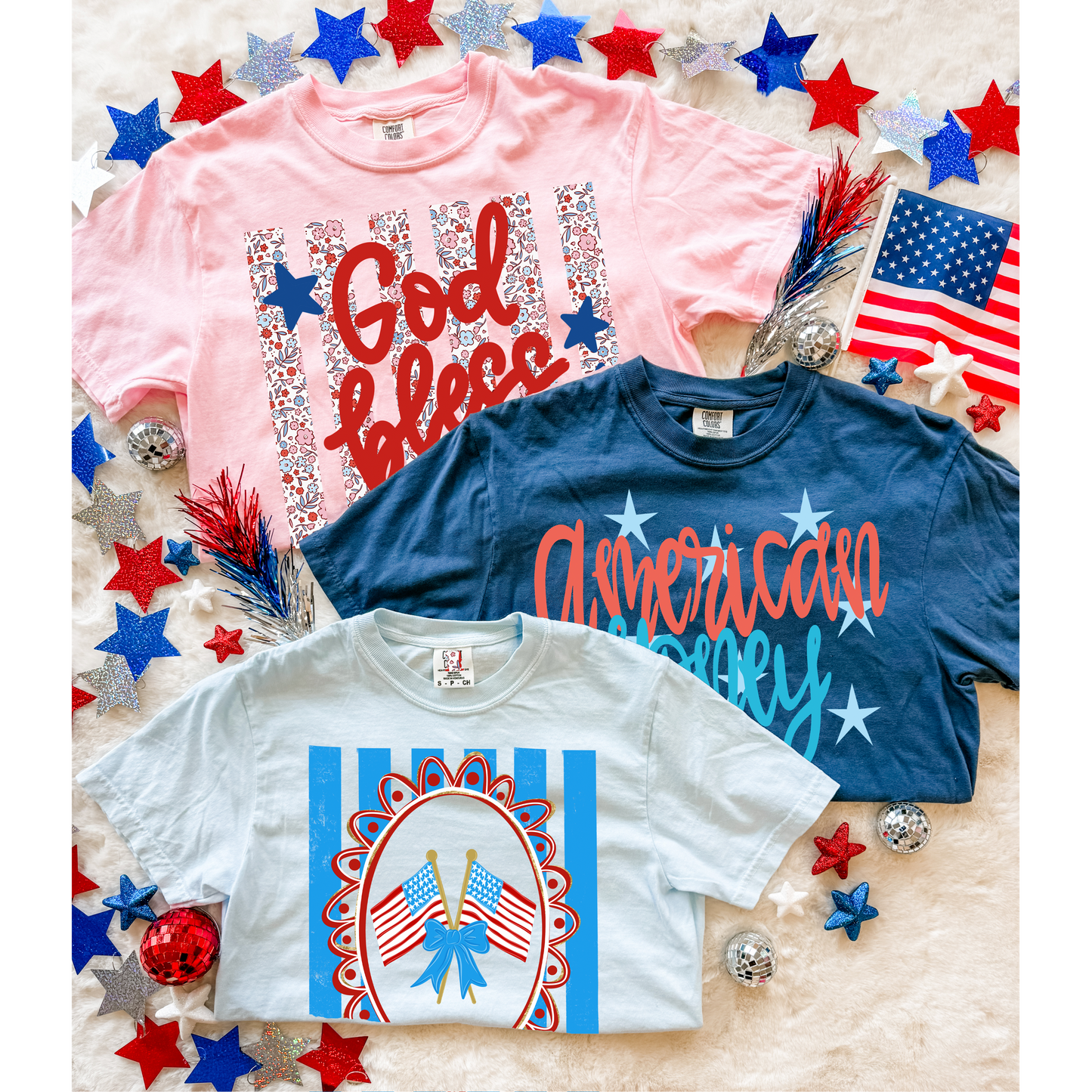 Americana Comfort Color Tees