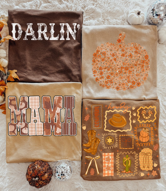 Fall Lane 7 & Cotton Heritage Tees