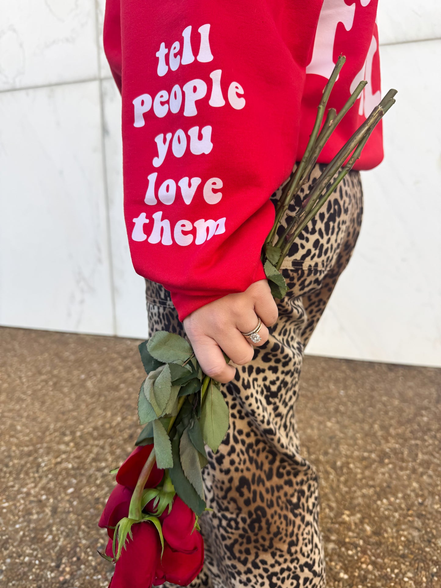 Love Never Fails Sweatshirt