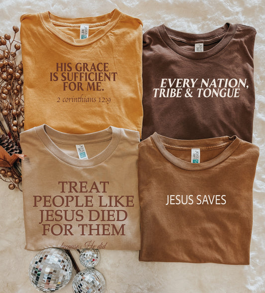 Scripture 7 Lane Tees
