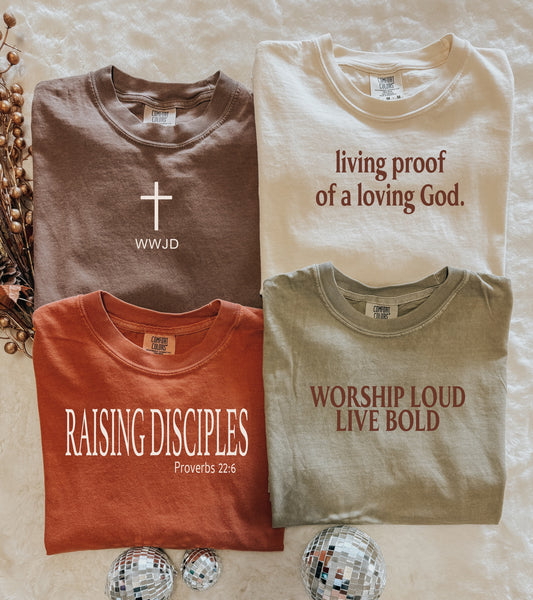 Scripture Comfort Colors Tees