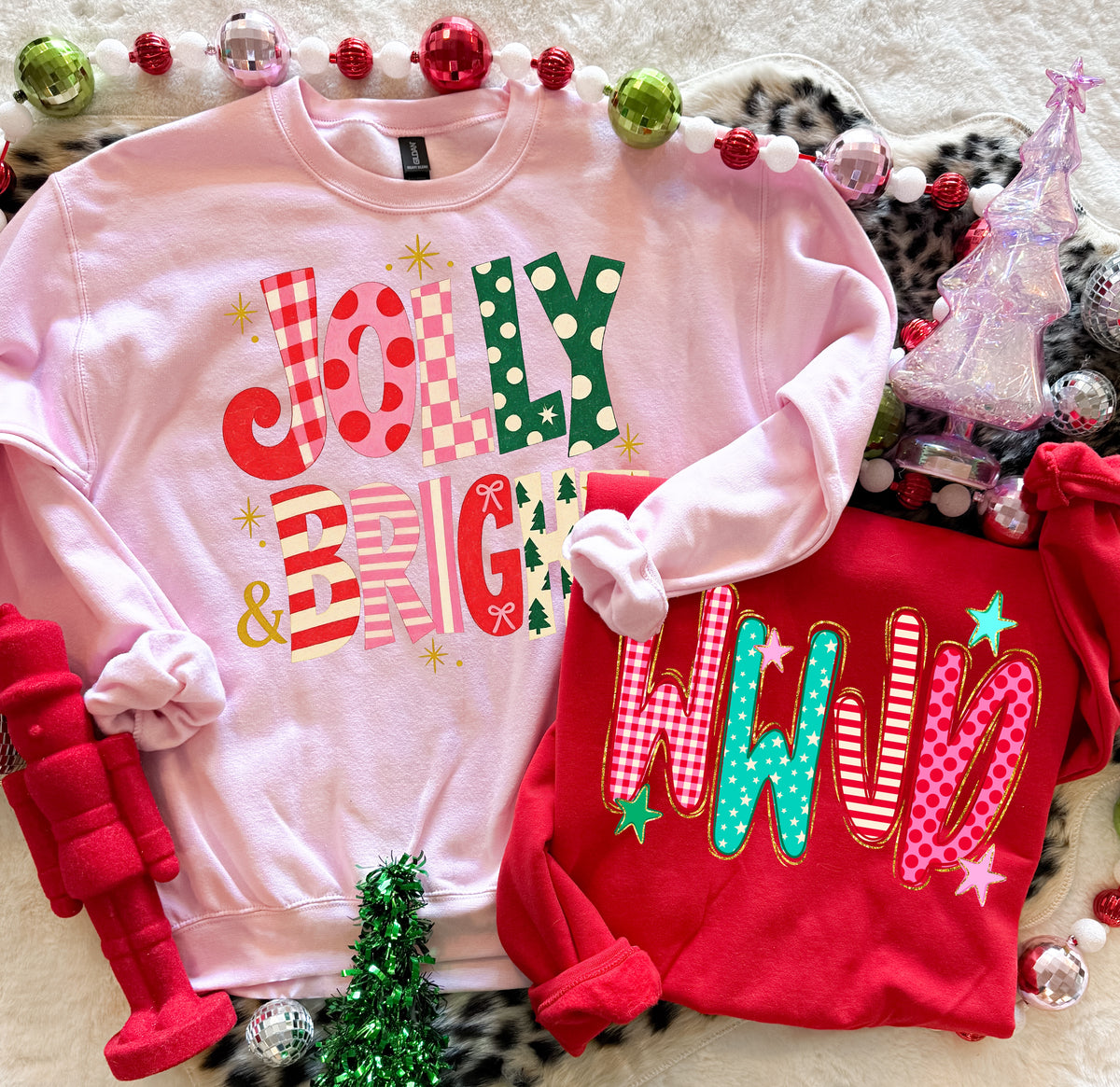 A Very Merry Mix Sweatshirts