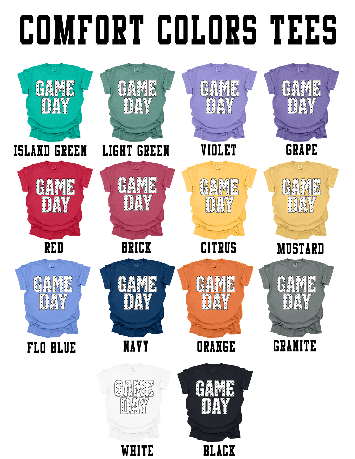 Tuesday Special- GAMEDAY: Polka Dots