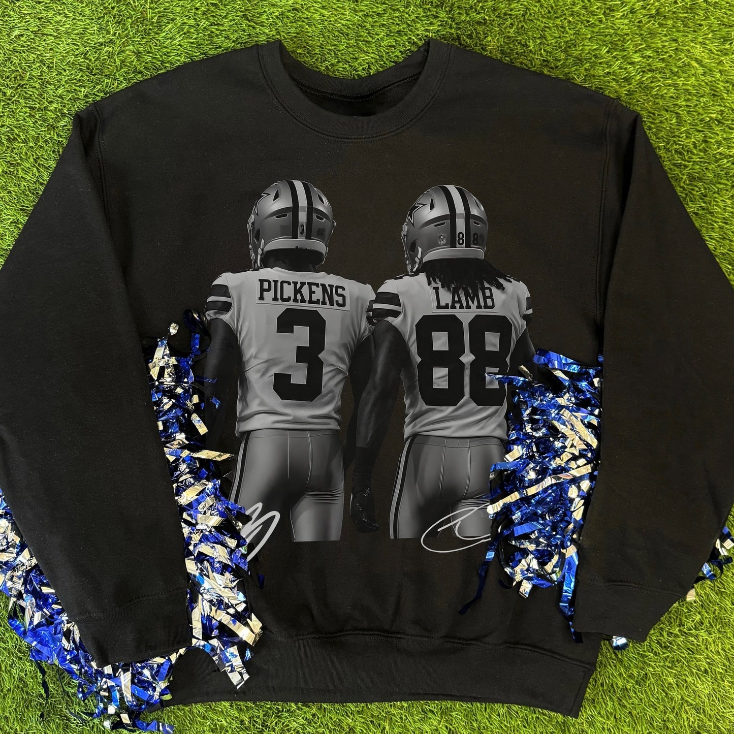 Pickens and Lamb Sweatshirt in Black