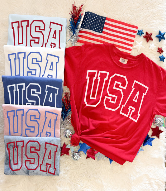 USA Comfort Colors Tee