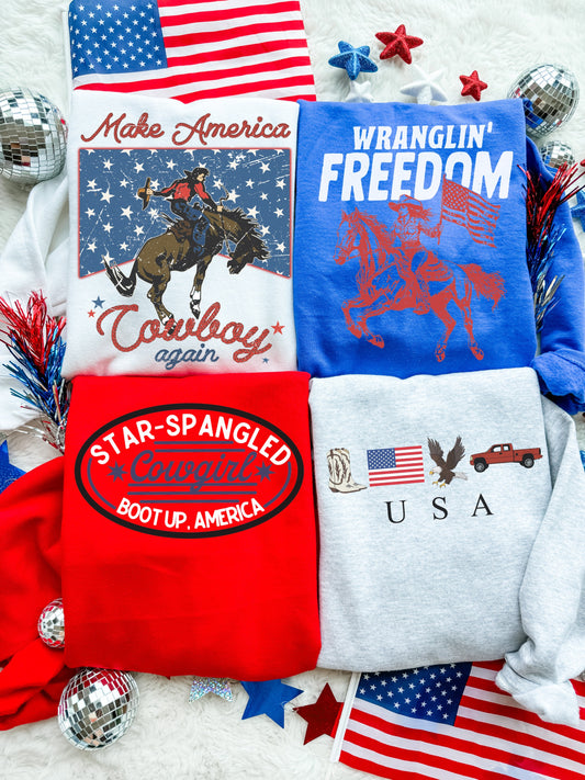 Western American Sweatshirt