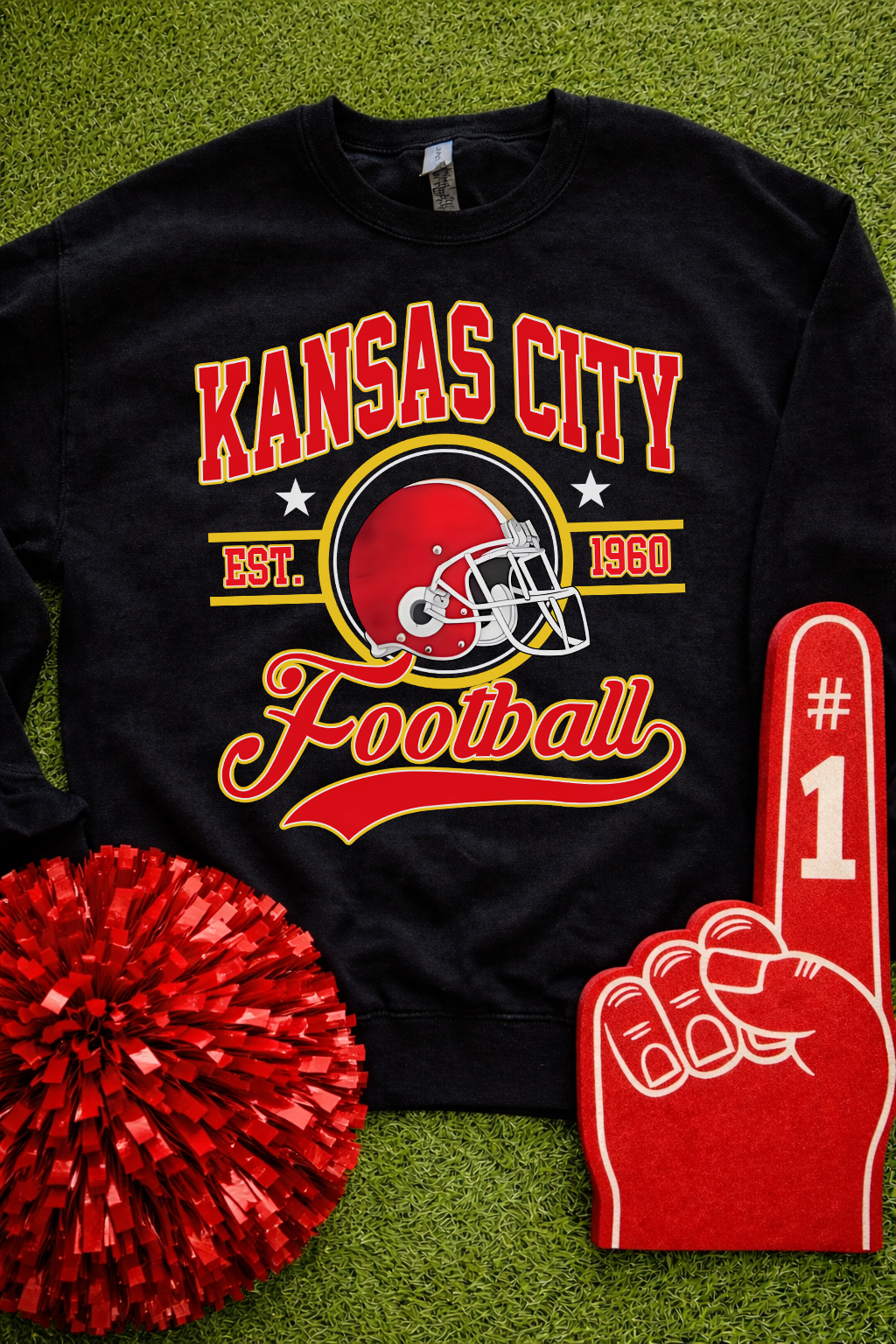 Kansas City Football Varsity Sweatshirt