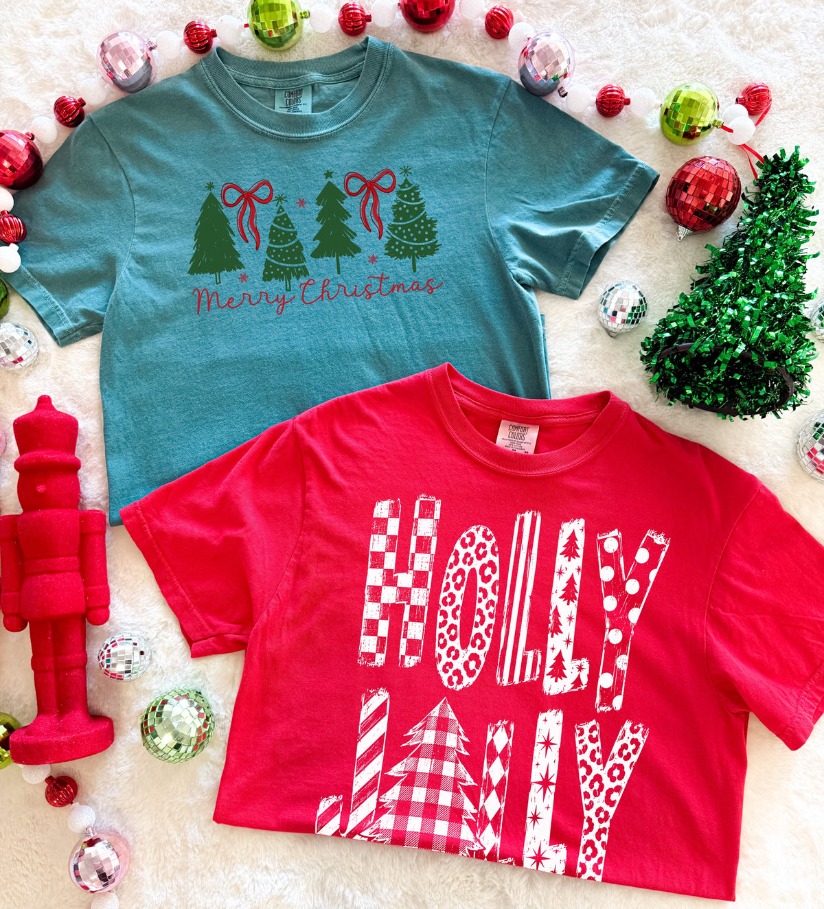 Tuesday Special- Vintage Joyful Christmas Tees