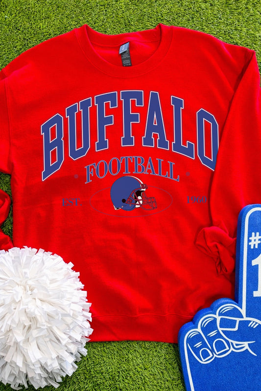 Buffalo Football Est 1960 Sweatshirt