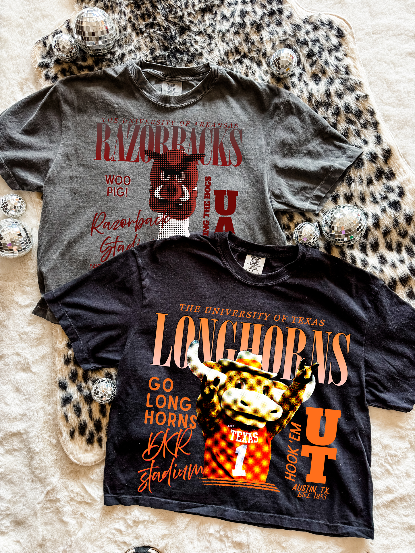 Tuesday Special- UA & UT Collegiate Boxy Crop Tees