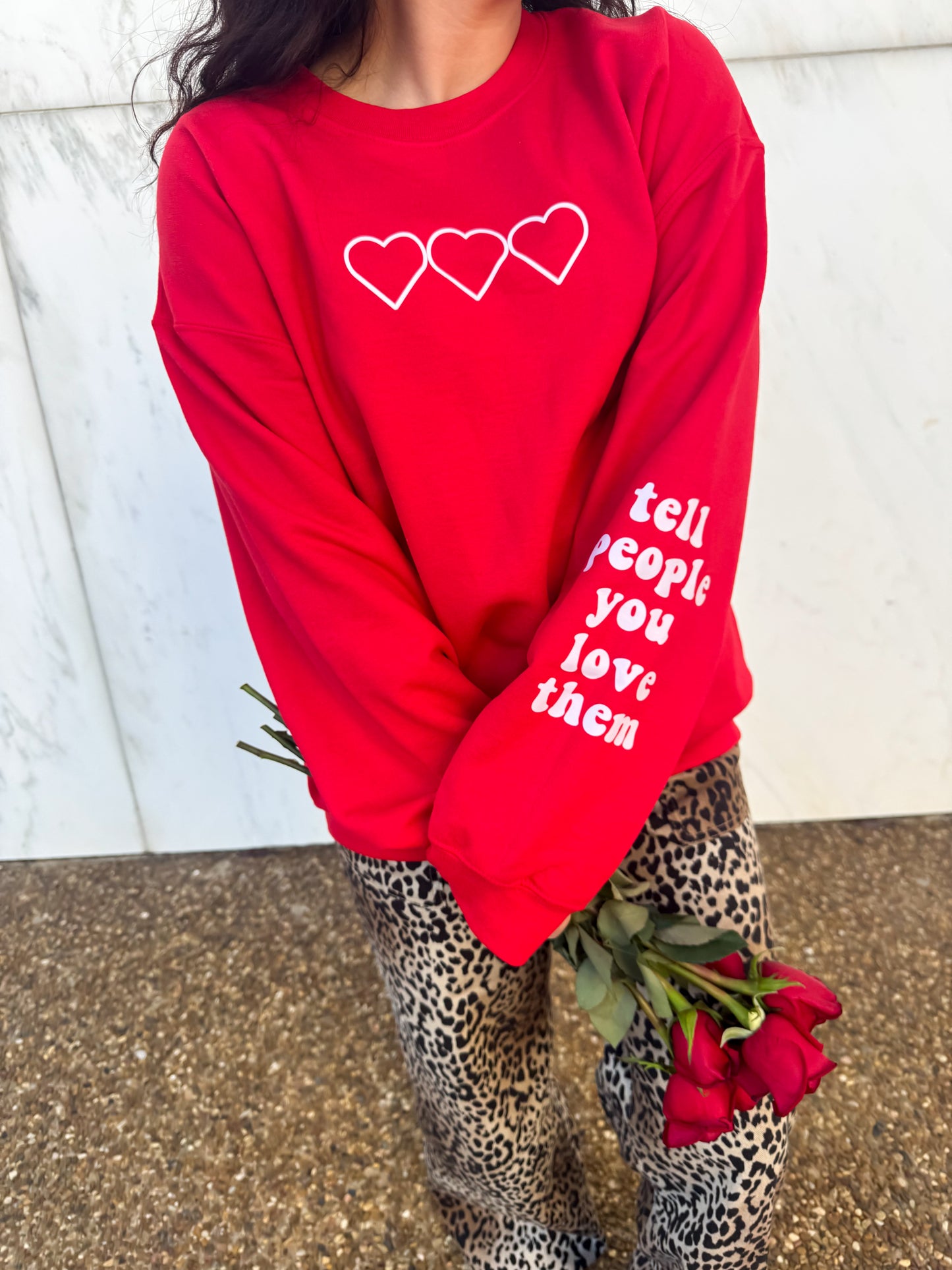 Love Never Fails Sweatshirt
