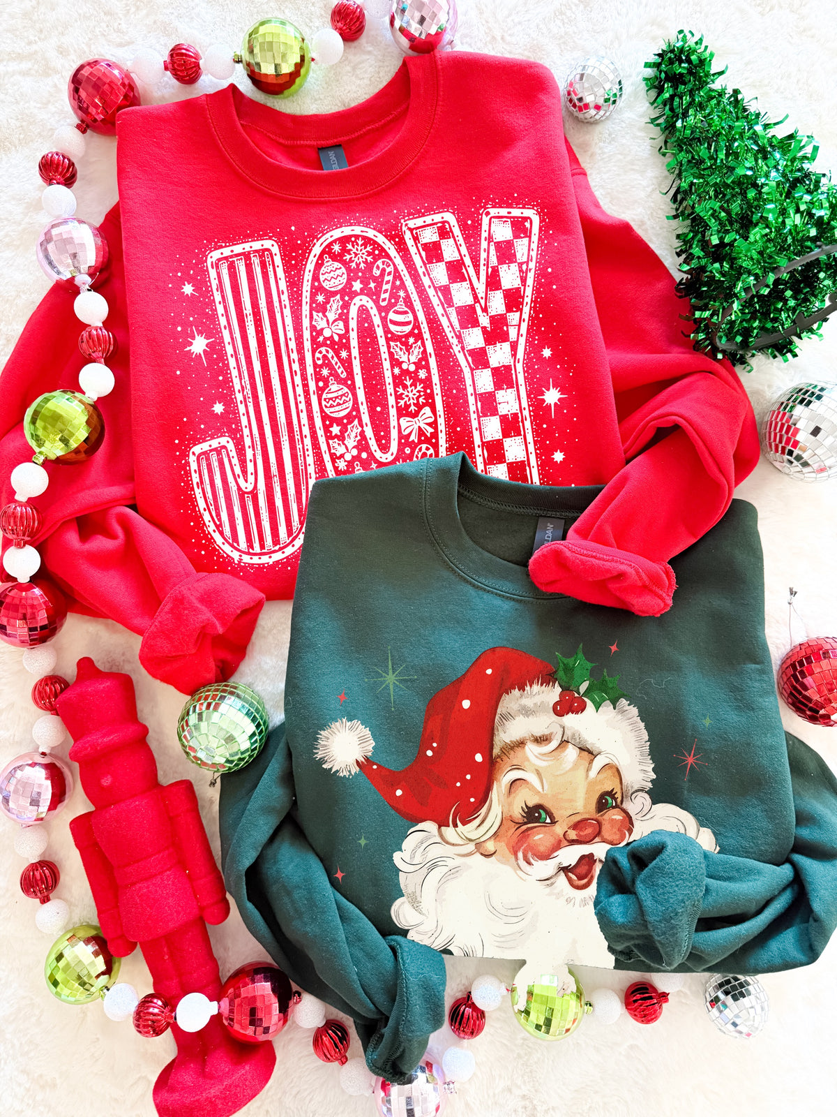 Tuesday Special- Vintage Joyful Christmas Sweatshirts