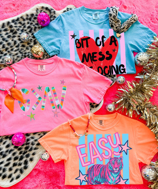 Neon Daydream Comfort Color Tees