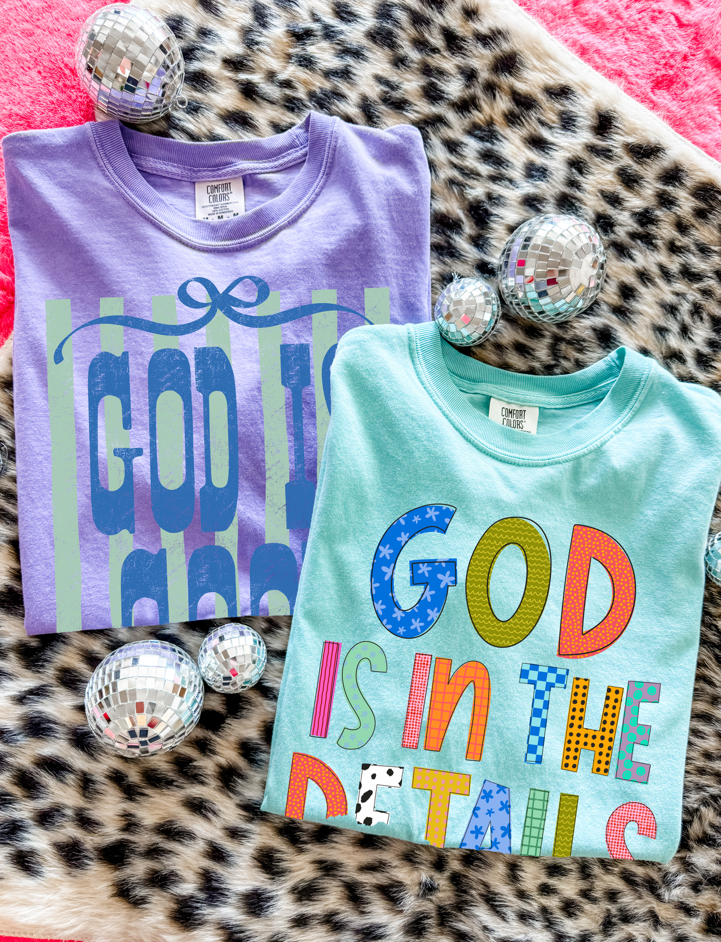 Tuesday Special- Neon Jesus Vibes Comfort Color Tees