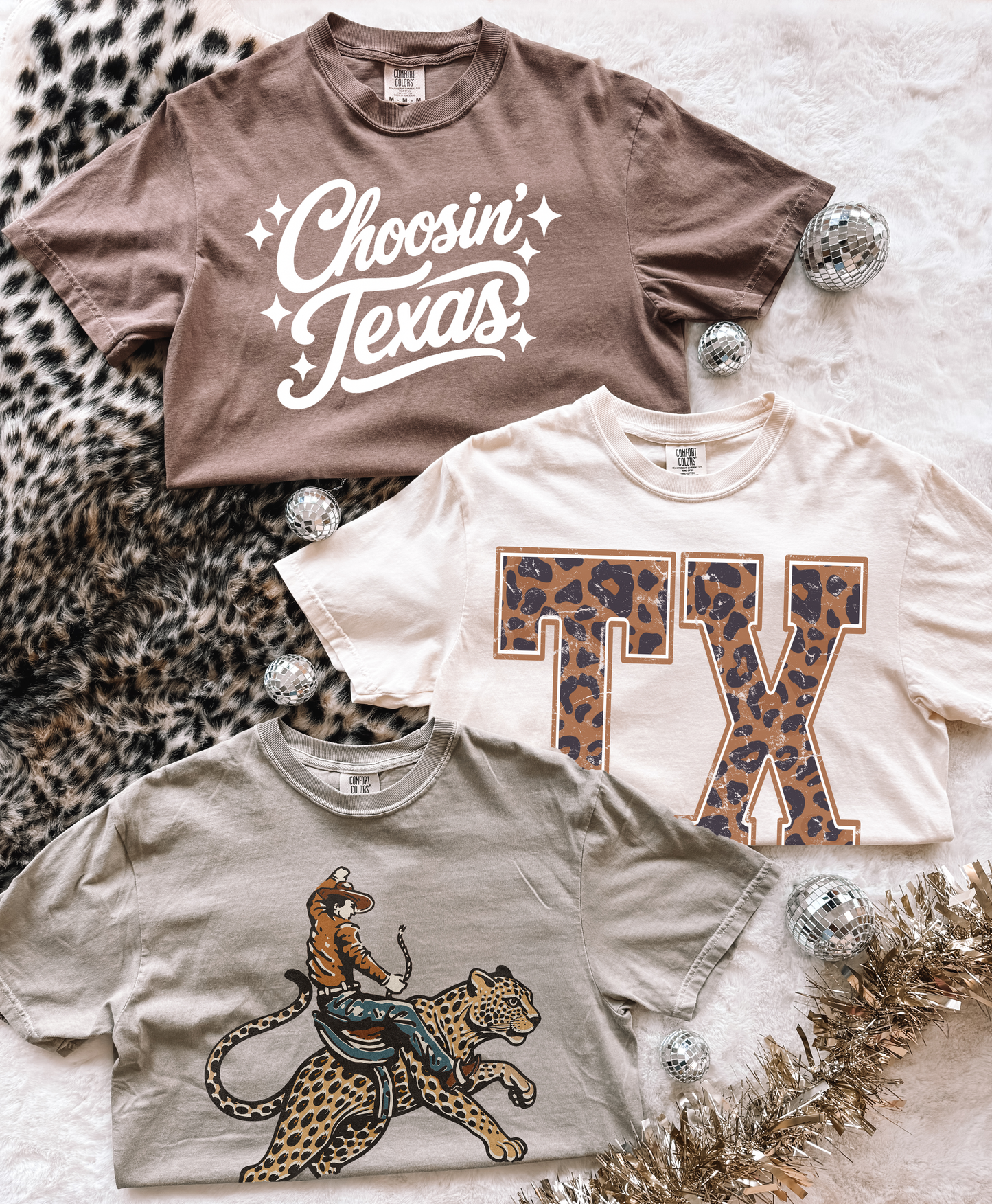 ADULT Texas Comfort Color Tees