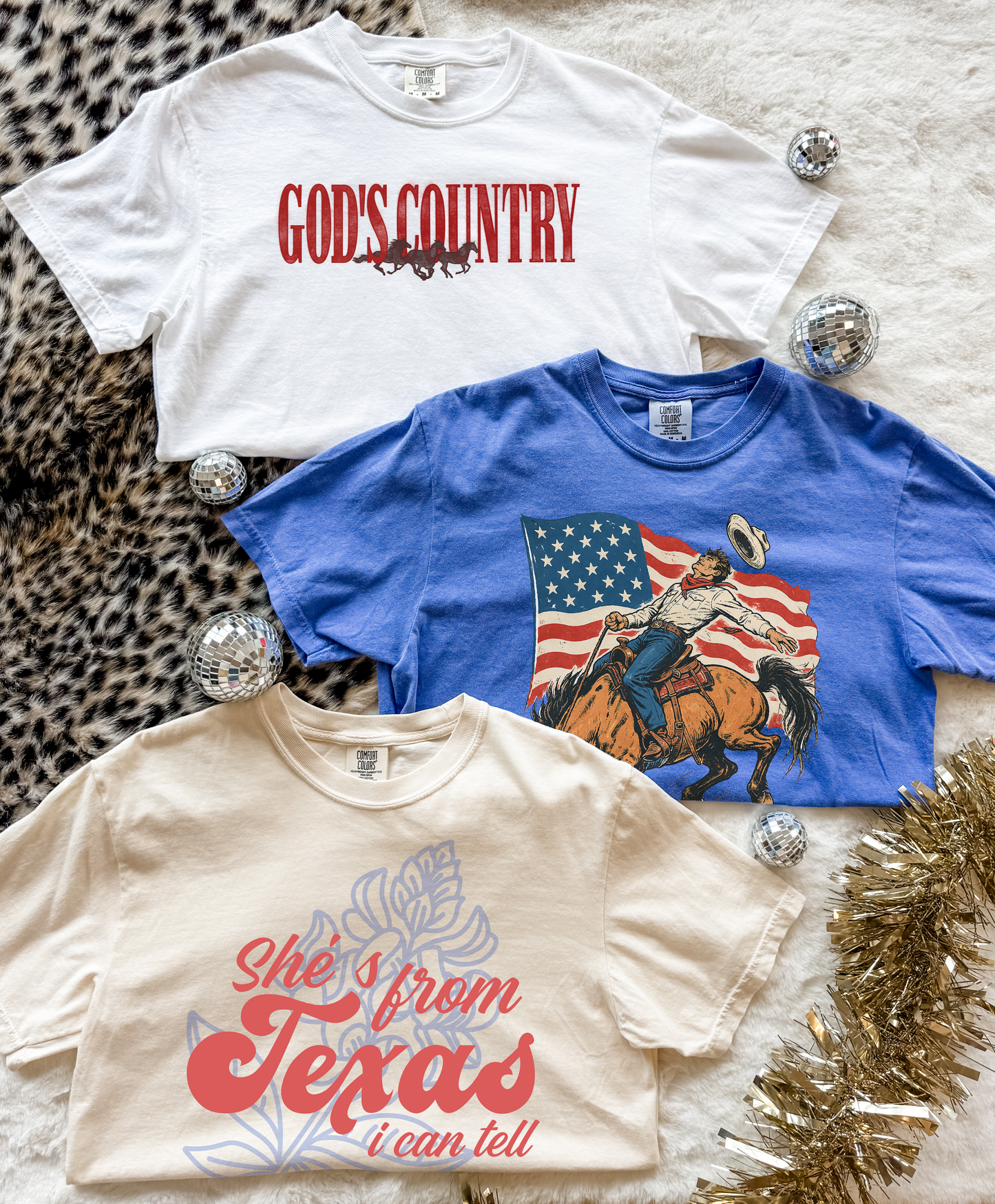 ADULT Western Comfort Color Tees