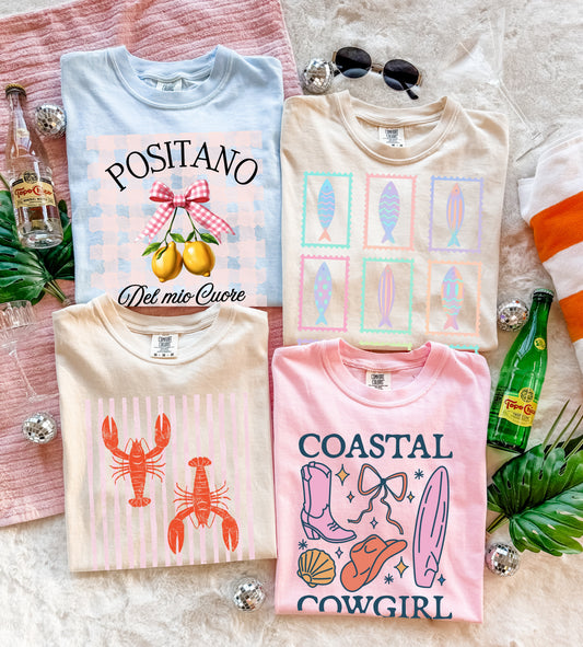 Summer Abroad Comfort Color Tees