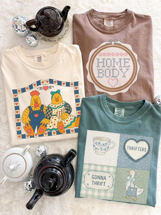 Thrifting Comfort Color Tees