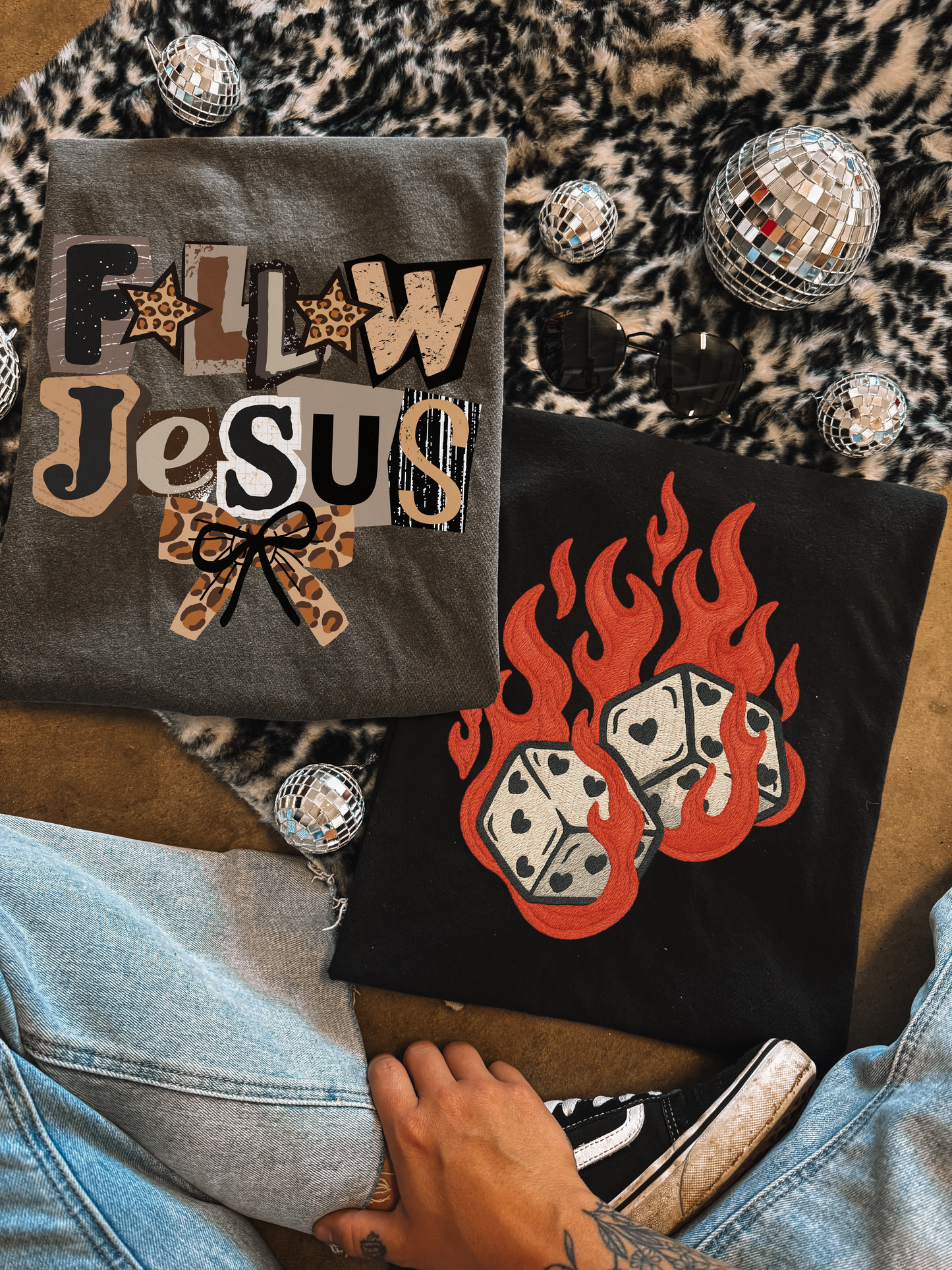 Girly Grunge Comfort Color Tees