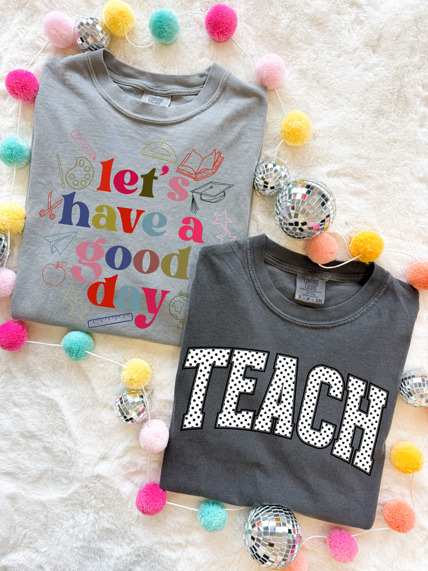 Teacher Life Comfort Color Tees