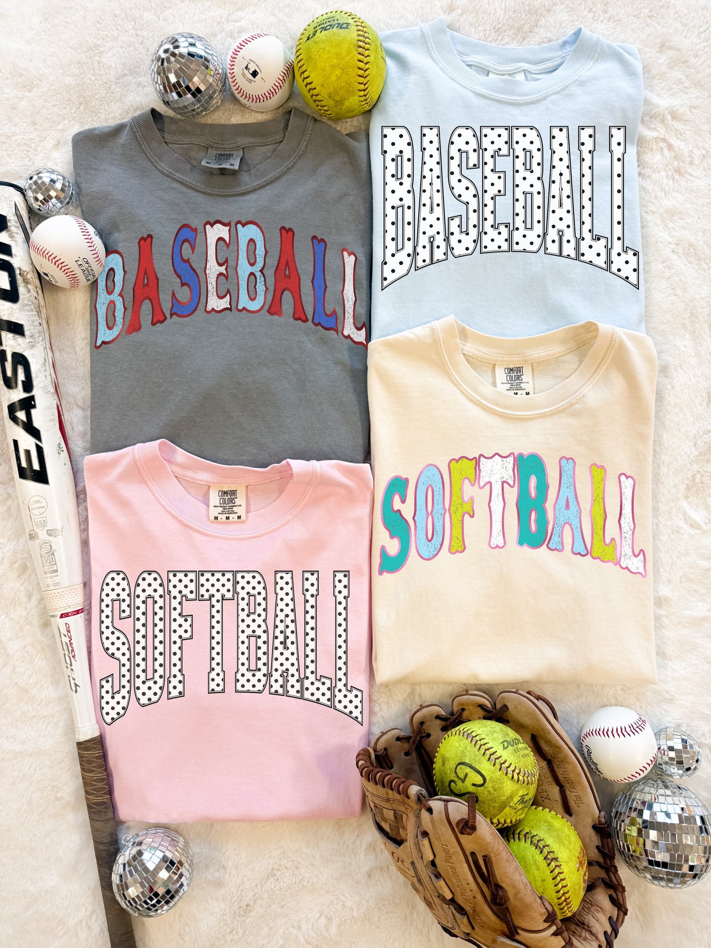 Ballpark Days Comfort Color Tees