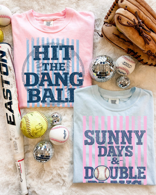 Ballpark Days Comfort Color Tees