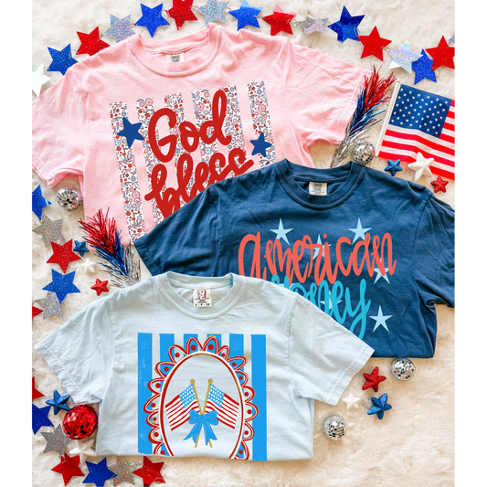 Americana Comfort Color Tees