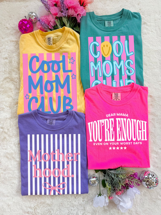 Mama Mood Comfort Color Tees