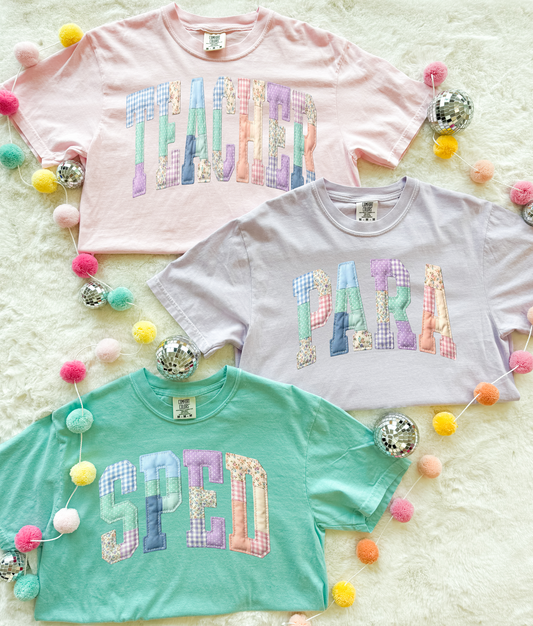 Teacher Life Comfort Color Tees