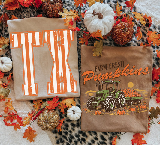 TX Fall Y’all Lane 7 Tees