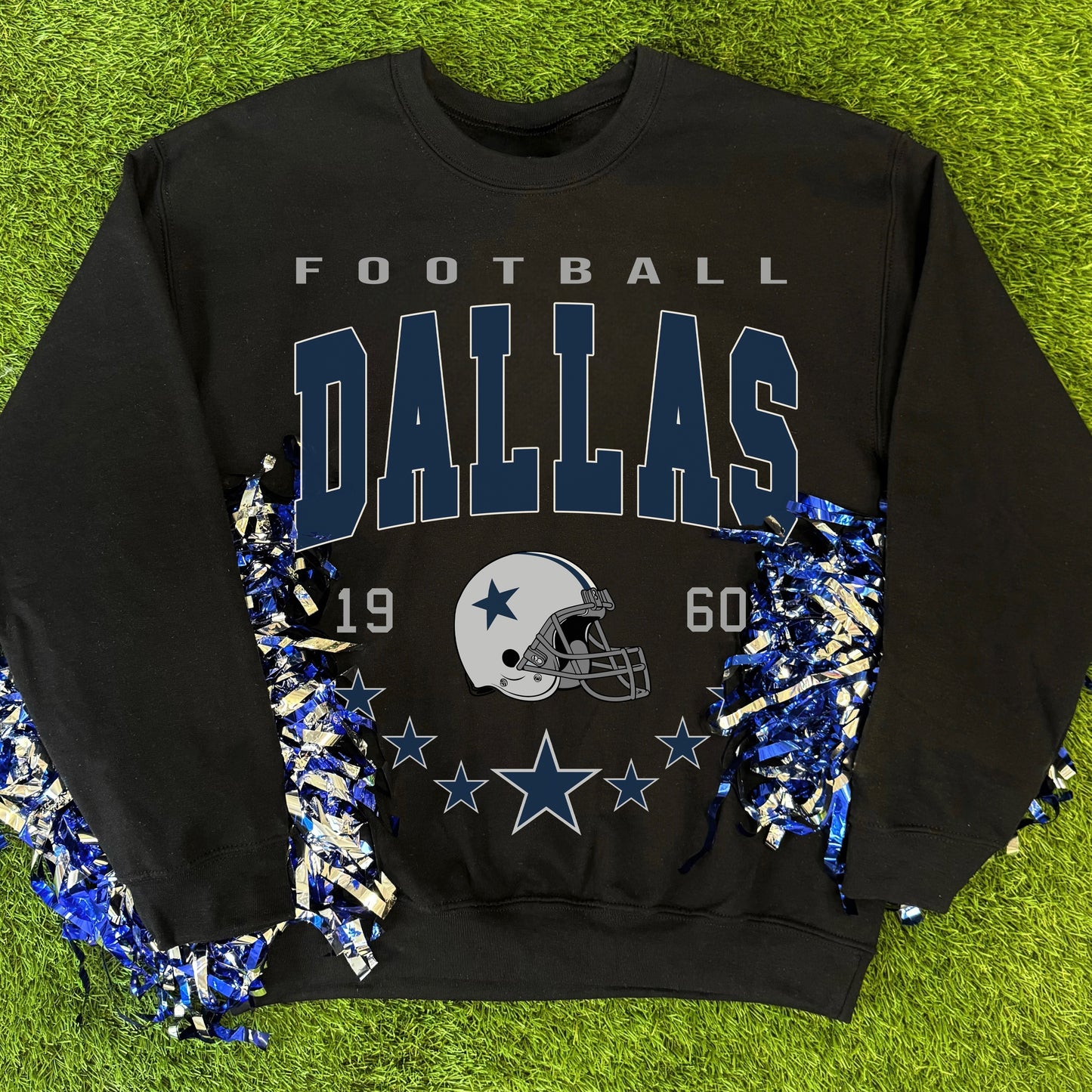 Football Dallas Helmet Sweatshirt