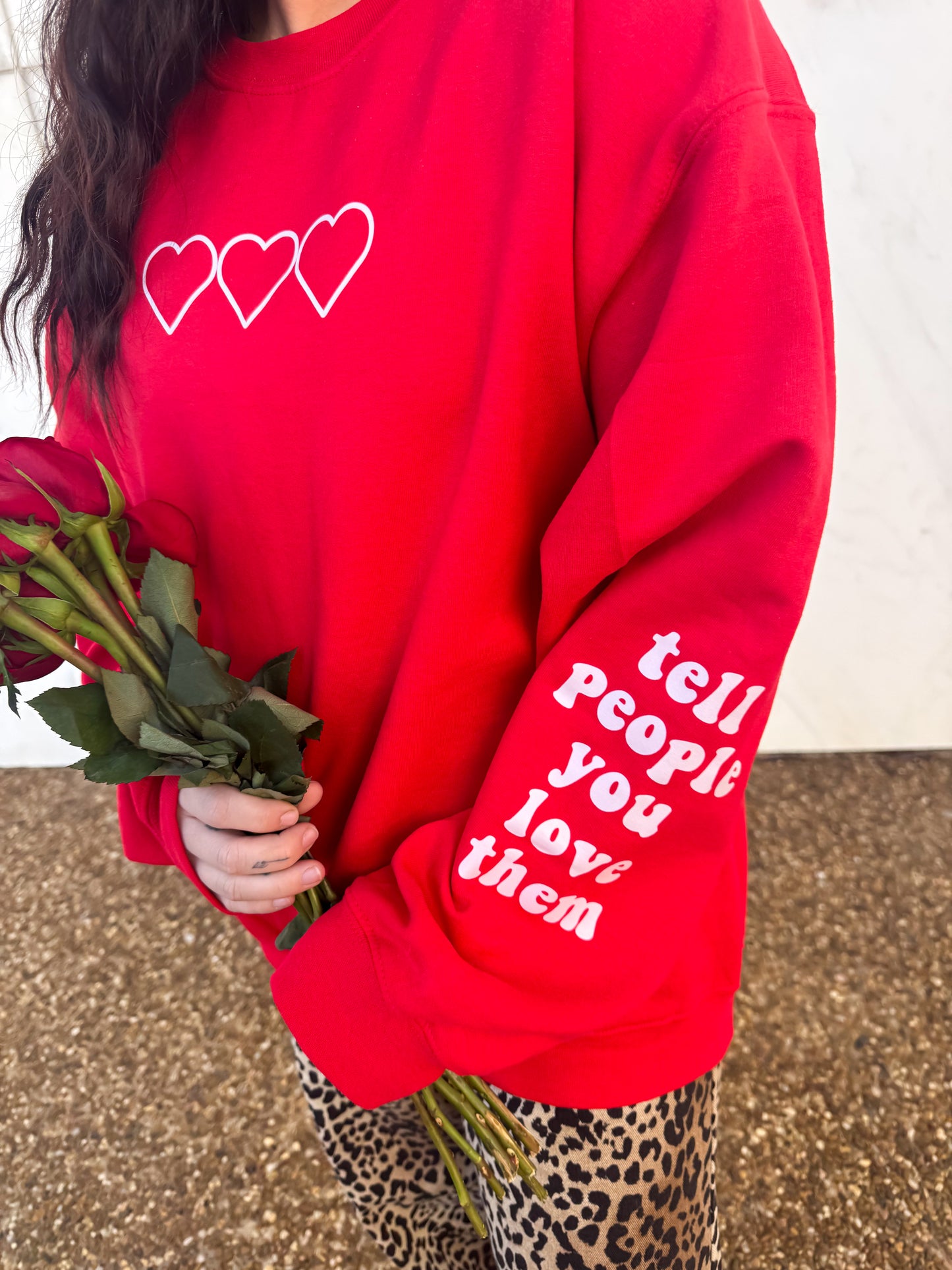 Love Never Fails Sweatshirt