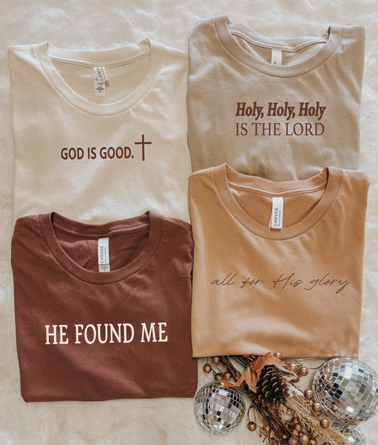 Scripture Bella Canvas Tees