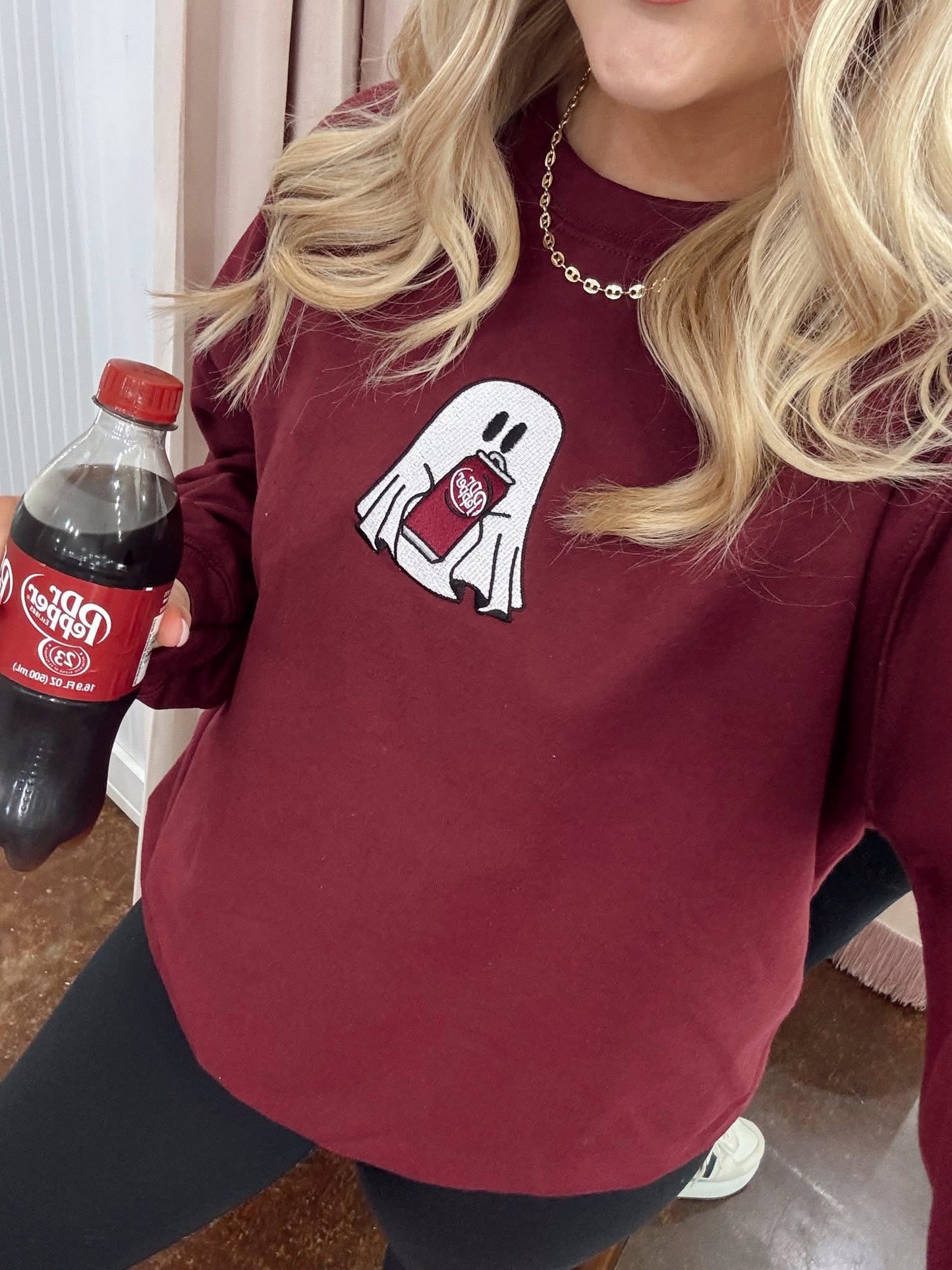 Tuesday Special- Dr Pepper Ghost Embroidered
