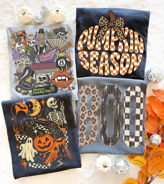 Retro Halloween Revival Tees