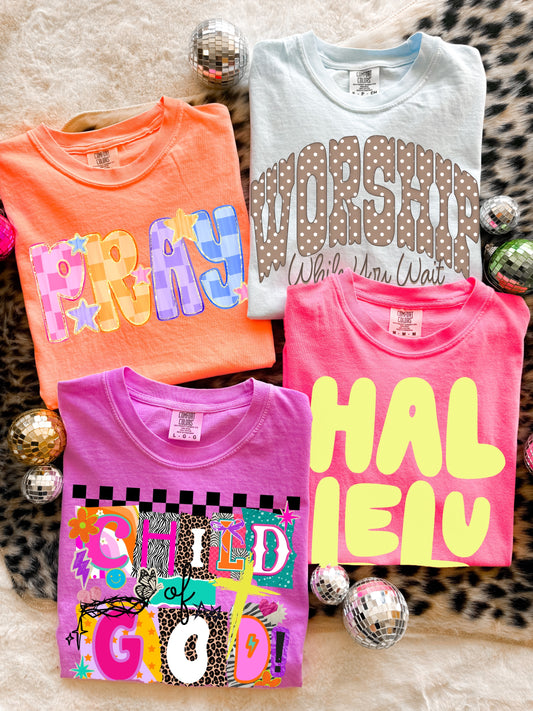 Tuesday Special-Faith In Full Color Tees
