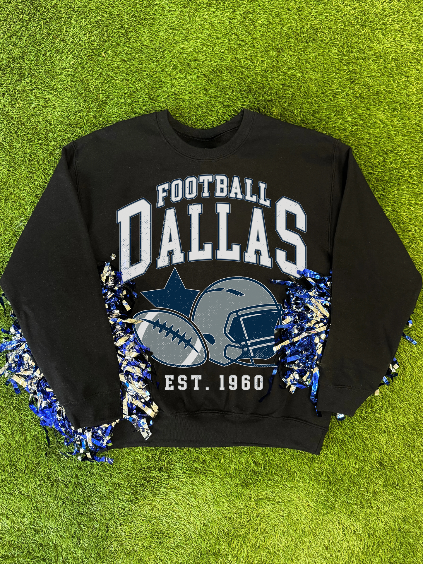 Football Dallas Ball Star Helmet Sweatshirt