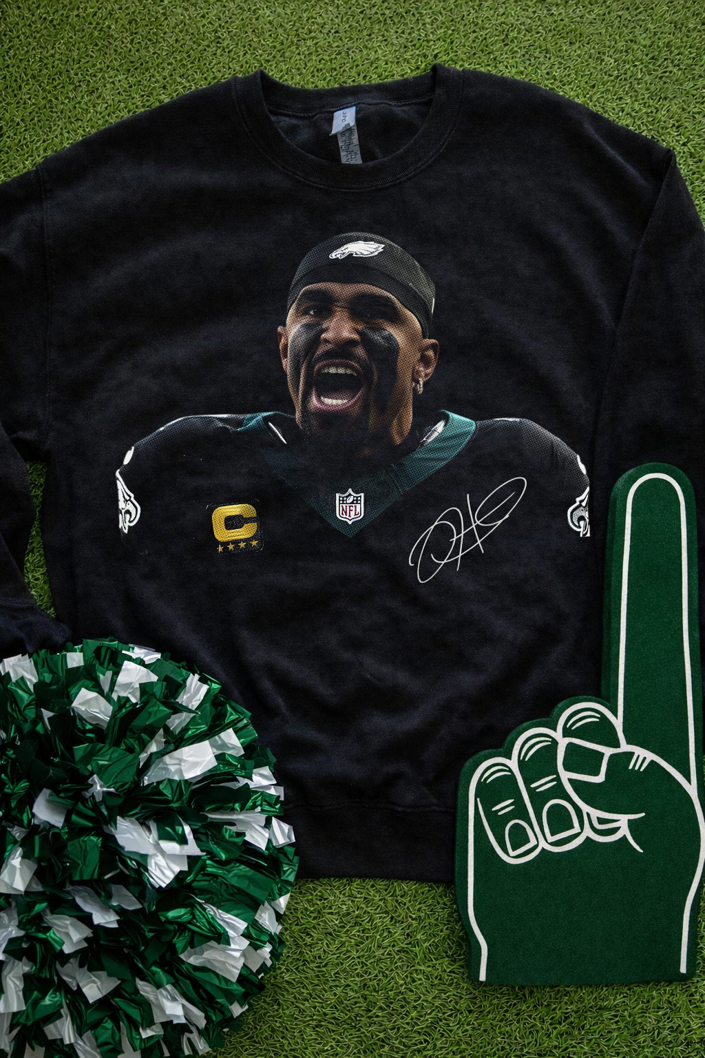Jalen Hurts Philadelphia Eagles Sweatshirt