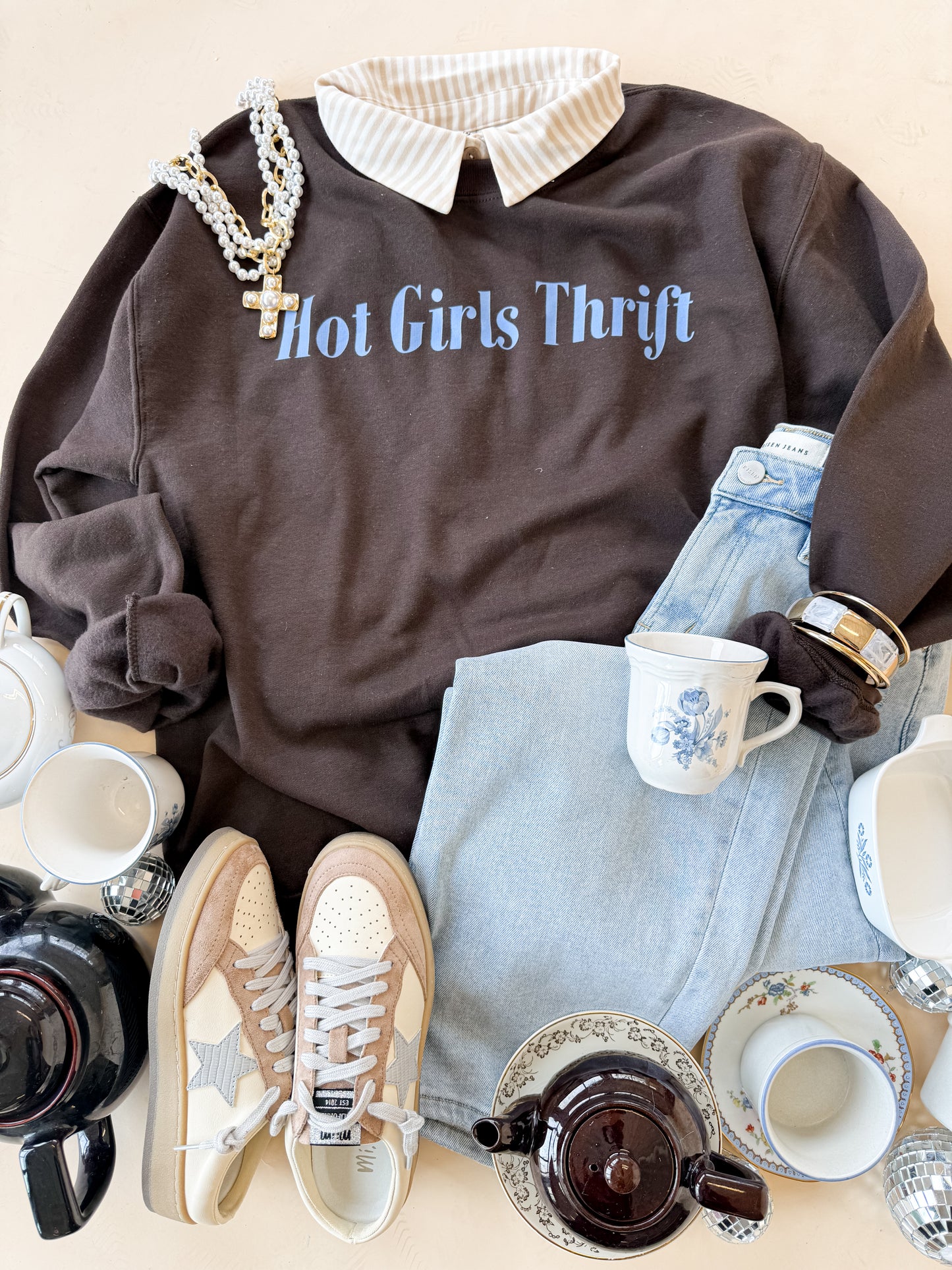 Hot Girls Thrift Sweatshirt