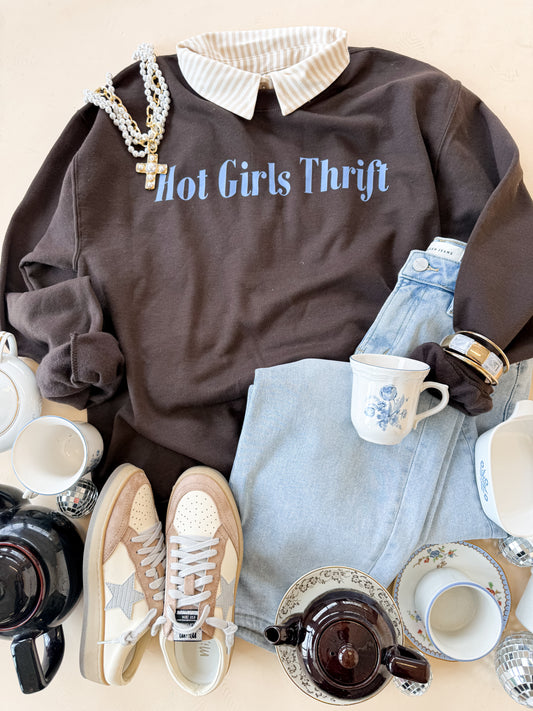 Hot Girls Thrift Sweatshirt