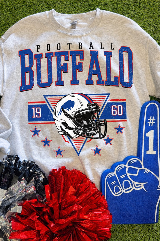 Football Buffalo Triangle Sweatshirt
