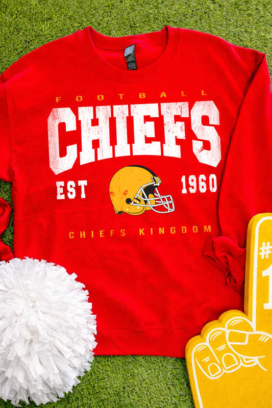 Football Chiefs Kingdom Sweatshirt