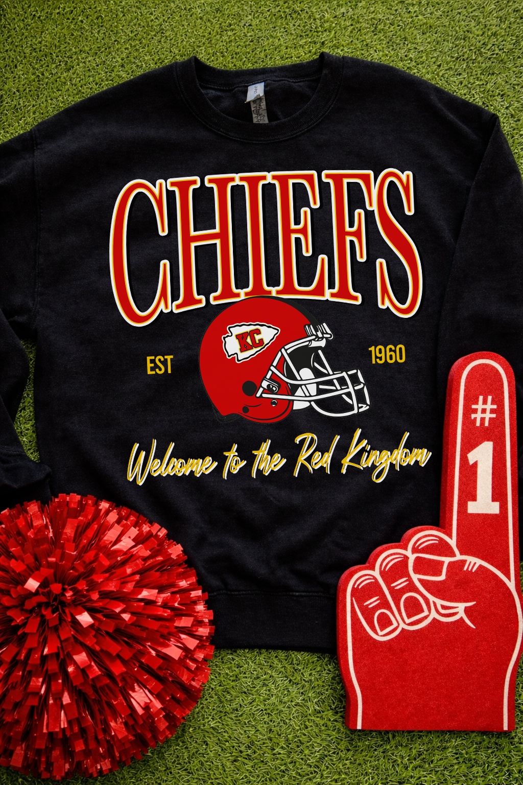 Welcome To The Red Kingdom Chiefs Sweatshirt