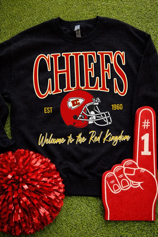 Welcome To The Red Kingdom Chiefs Sweatshirt