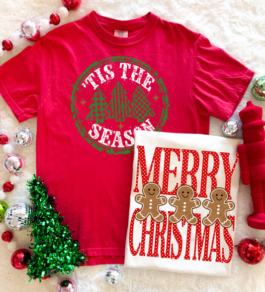 Tuesday Special- Vintage Joyful Christmas Tees